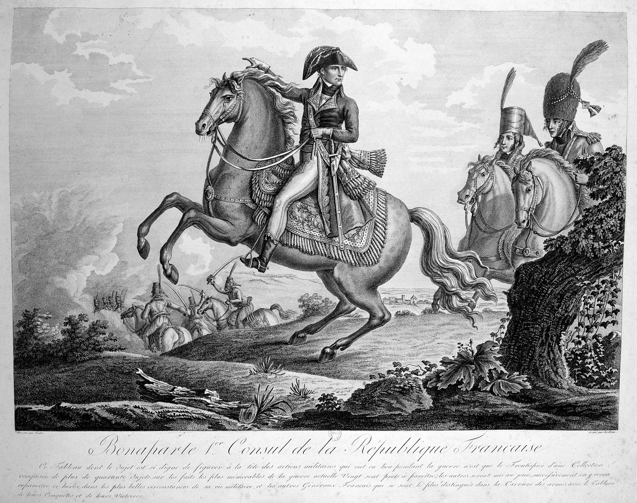 Bonaparte 1. konzul Francouzské republiky, 19. století od Unbekannt