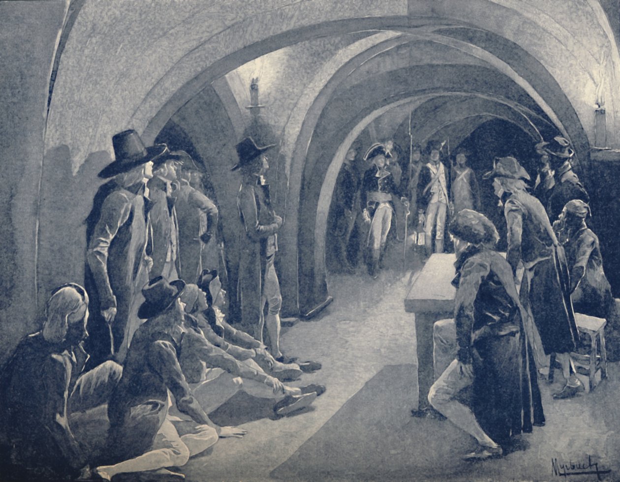 Bonaparte zavírá klub Panthéon, 1796, 1896. od Unbekannt