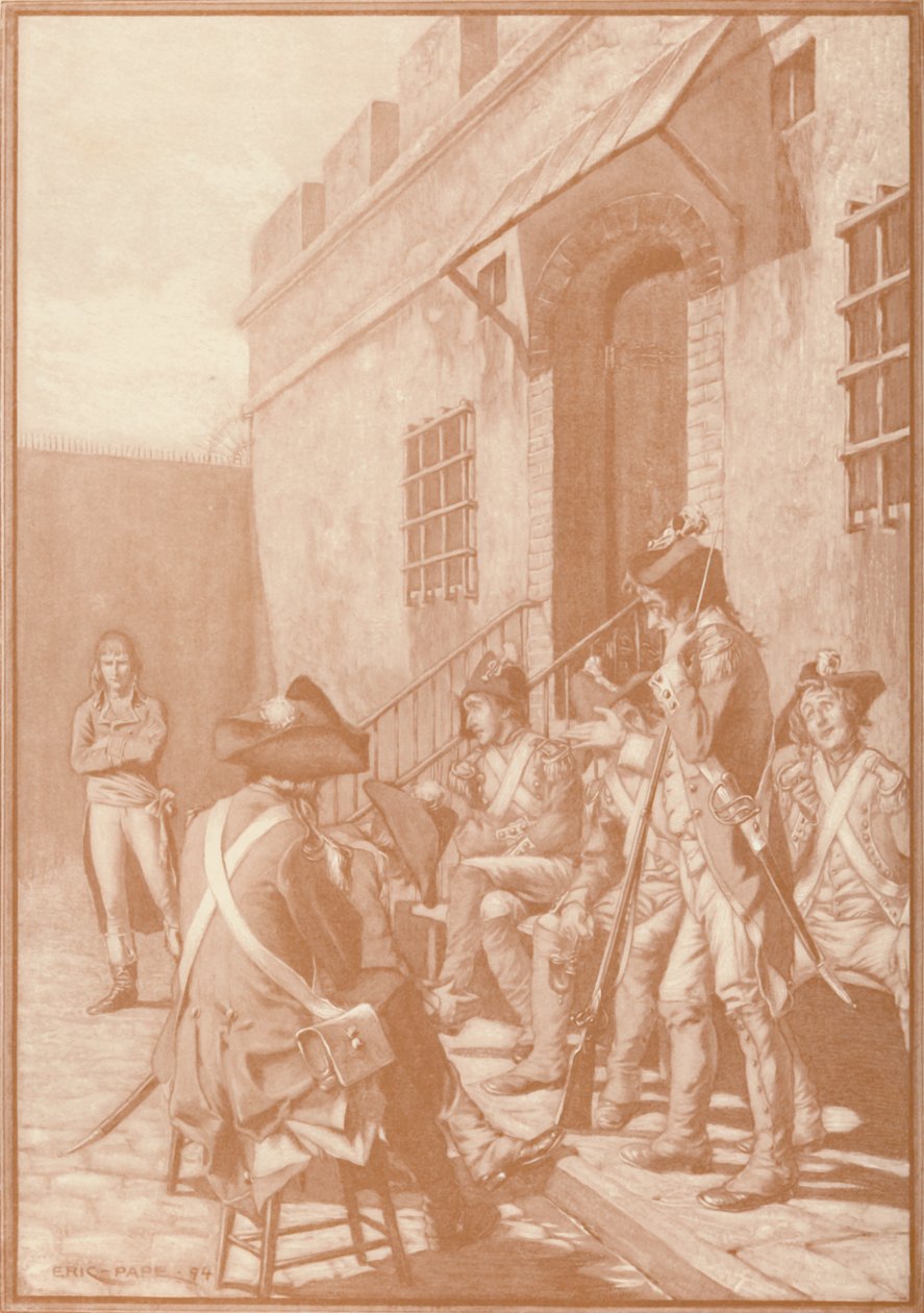 Bonaparte zatčen, srpen 1794, 1896 od Unbekannt