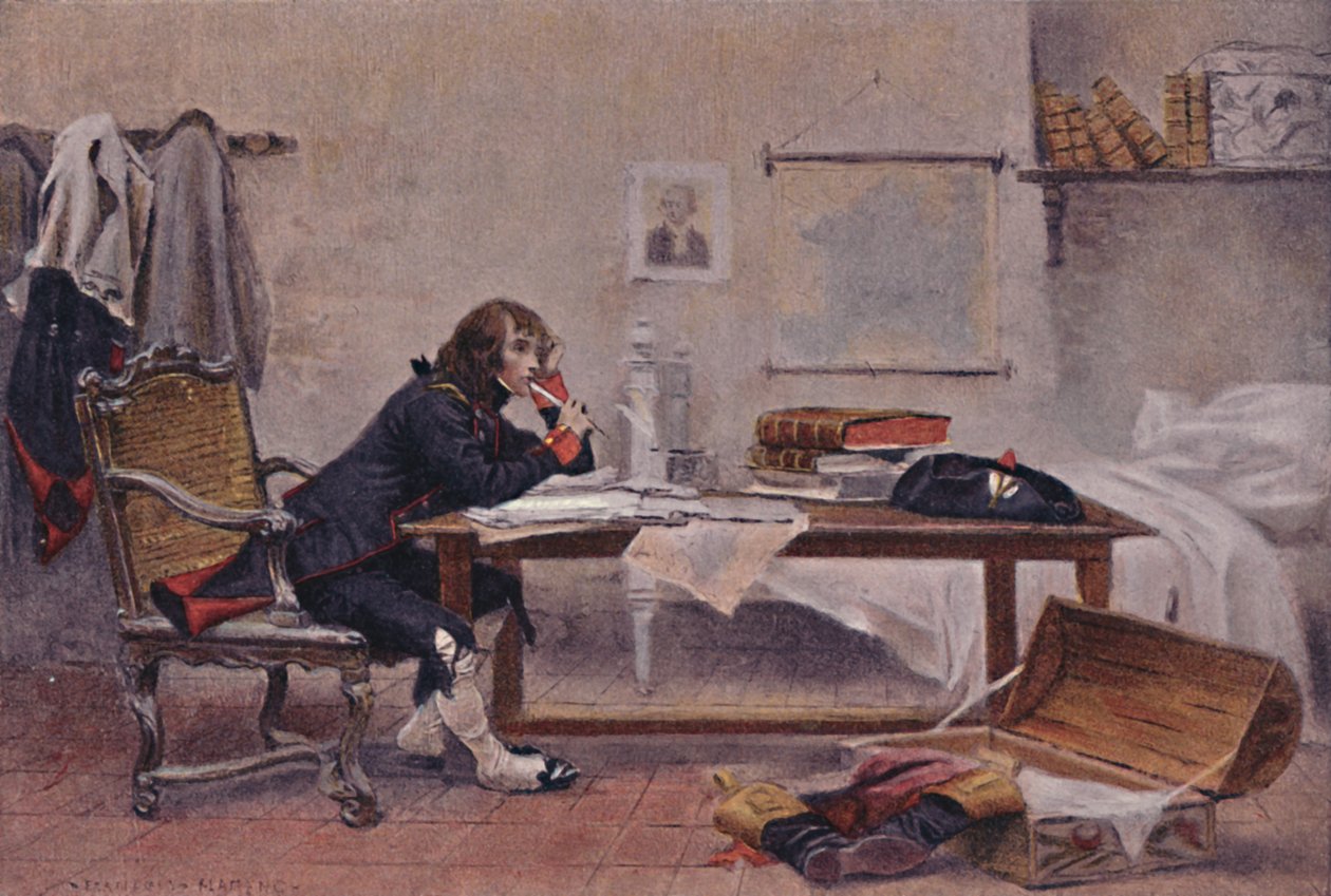 Bonaparte v Auxonne, 1788, 1896. od Unbekannt