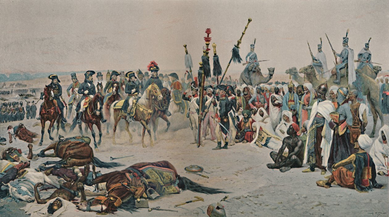 Bonaparte v Egyptě, 1798-1801, 1896 od Unbekannt