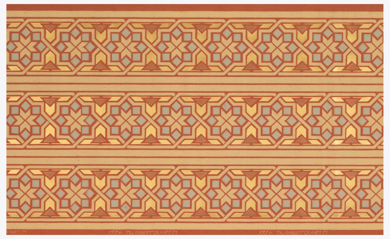 Border, maurský, 1875–1906 od Unbekannt