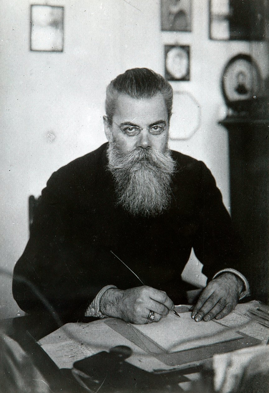 Boris Modzalevsky , ruský filolog, počátek 20. století od Unbekannt