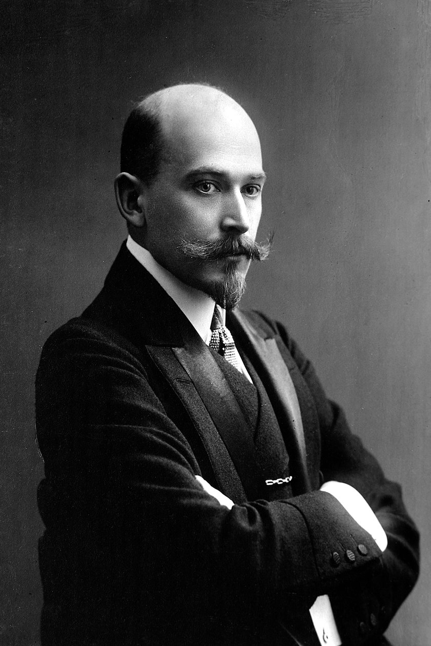 Boris Polonsky, syn ruského básníka Jakova Polonského, konec 19. nebo začátek 20. století od Unbekannt