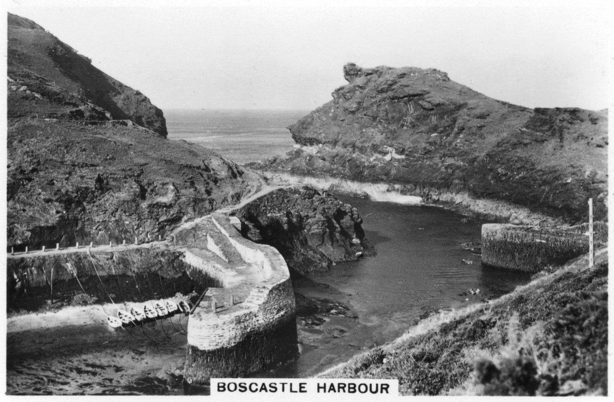 Boscastle Harbour, Cornwall, 1937 od Unbekannt