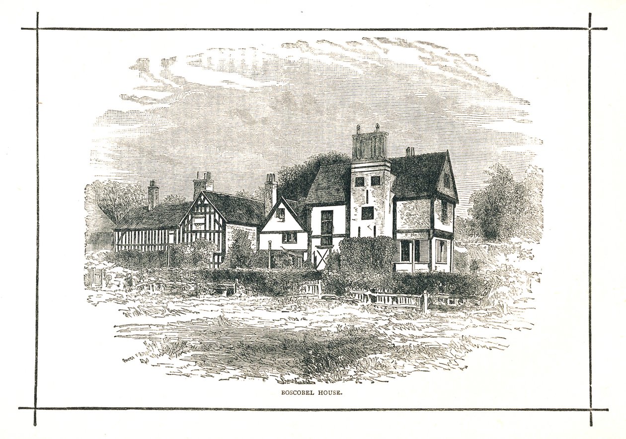 Boscobelův dům, Shropshire, 1893 od Unbekannt