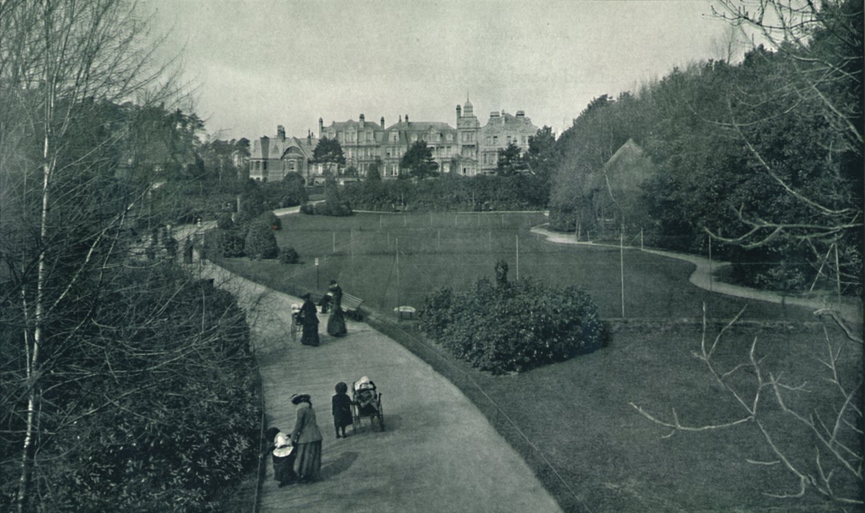 Boscombe Gardens, c1910 od Unbekannt