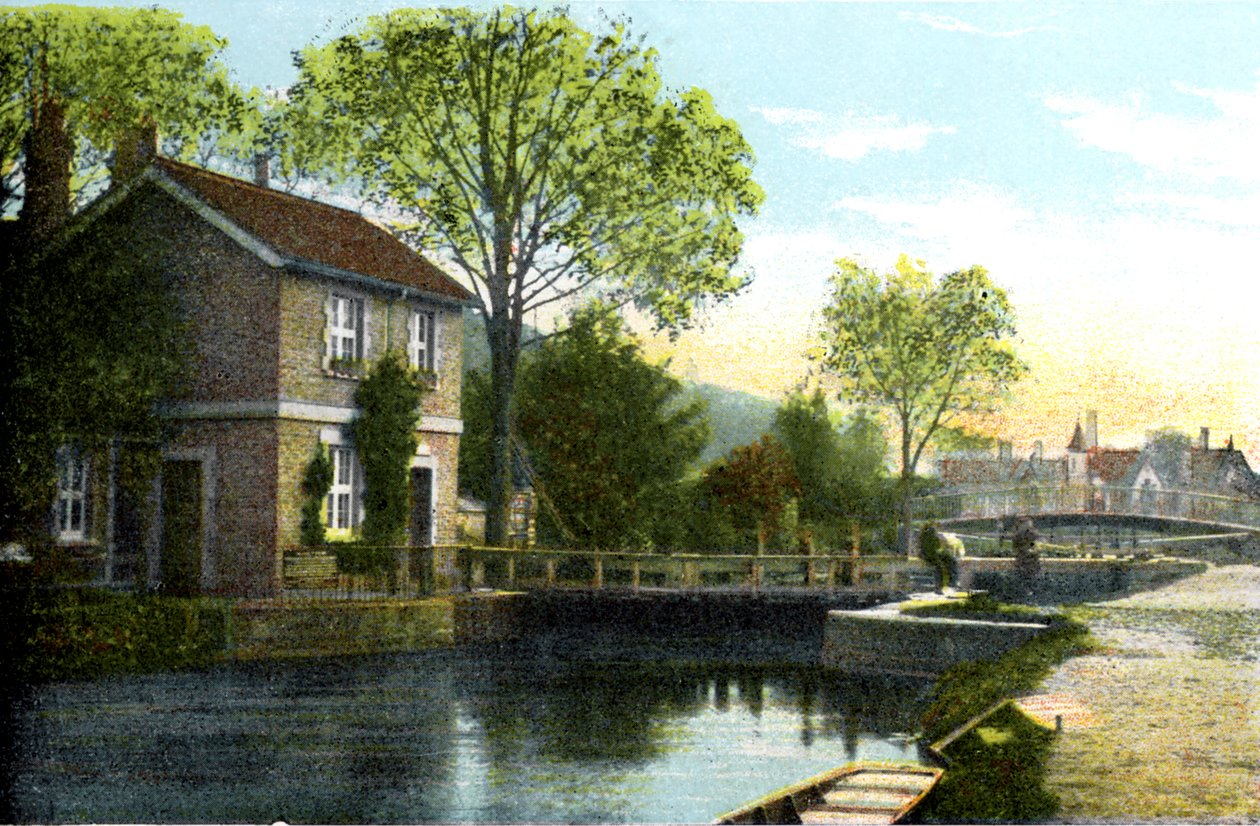 Boulters Lock, Maidenhead, Berkshire, 20. století od Unbekannt