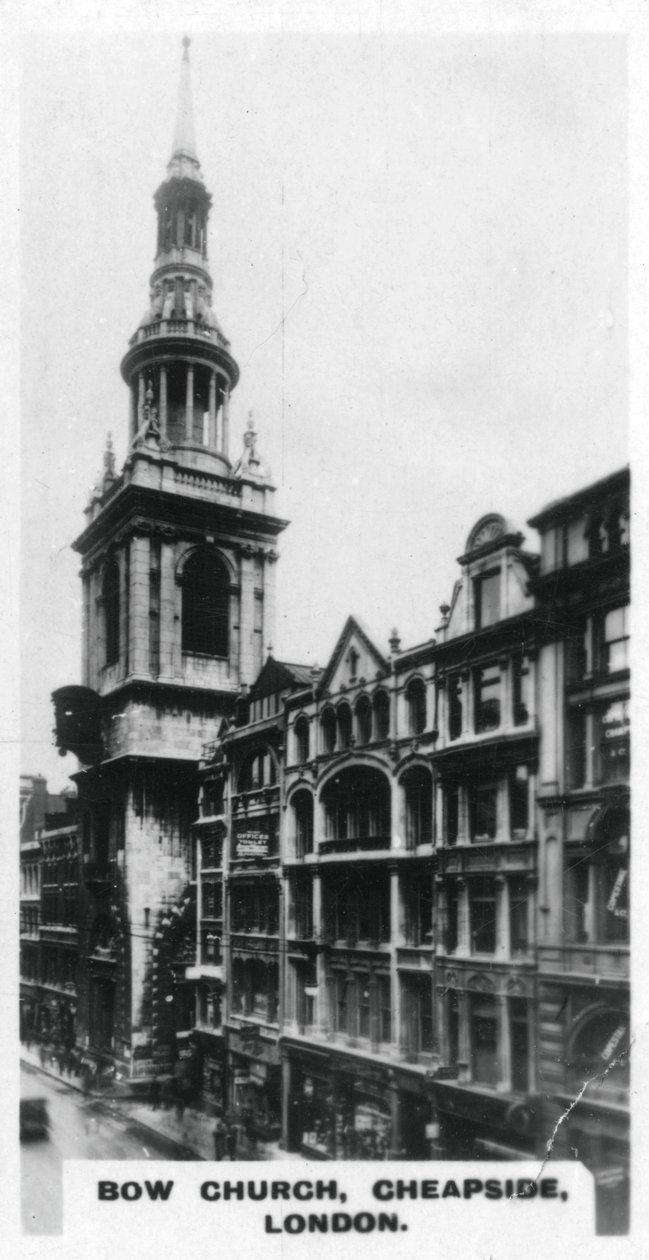 Bow Church, Cheapside, Londýn, 20. léta 20. století od Unbekannt