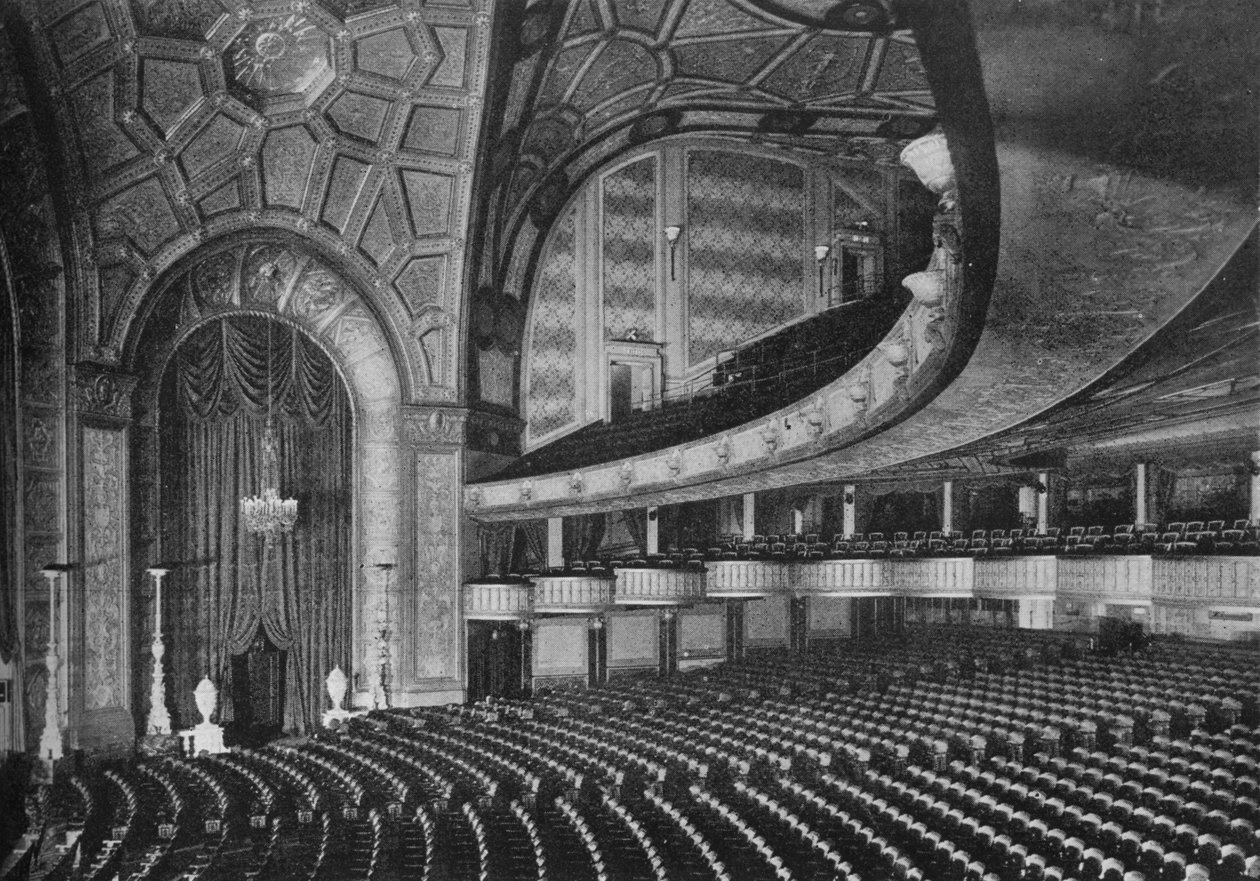 Boxy v Loge Mezzanine, Capitol Theatre, Detroit, Michigan, 1925 od Unbekannt