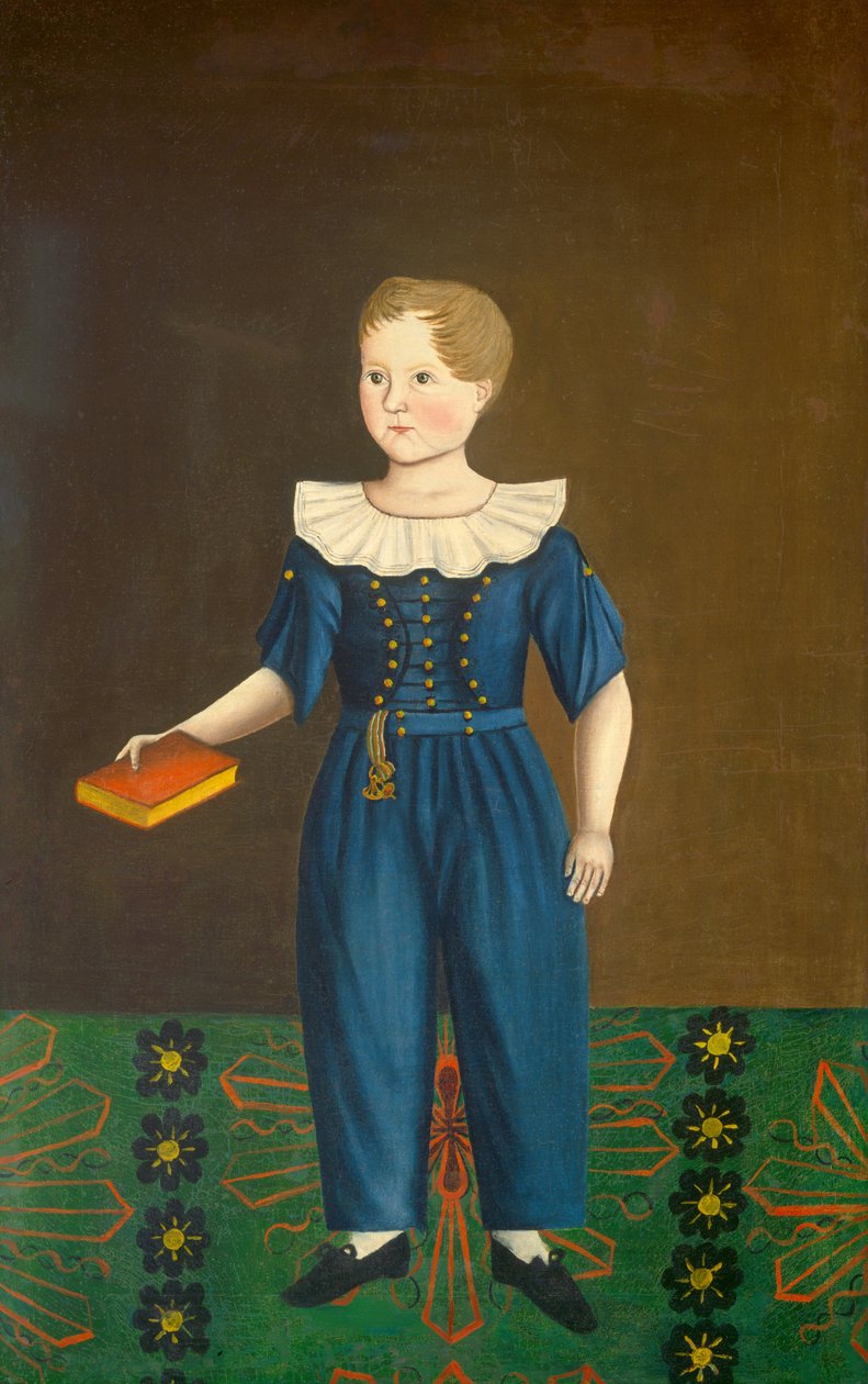 Chlapec v modrém, c. 18201830. od Unbekannt