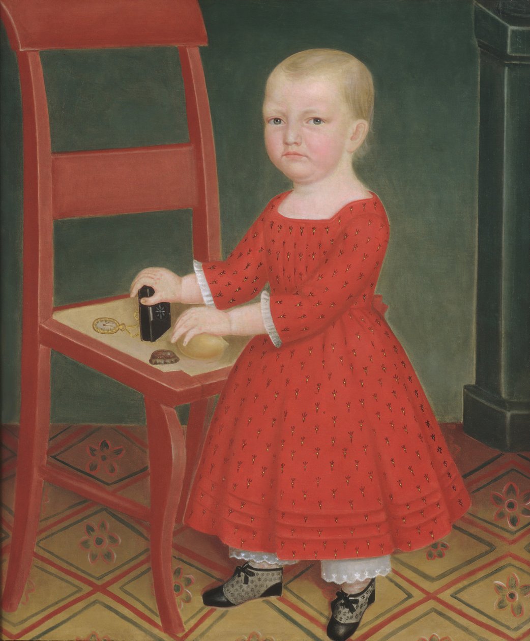 Chlapec s blond vlasy, ca. 1840-50. od Unbekannt