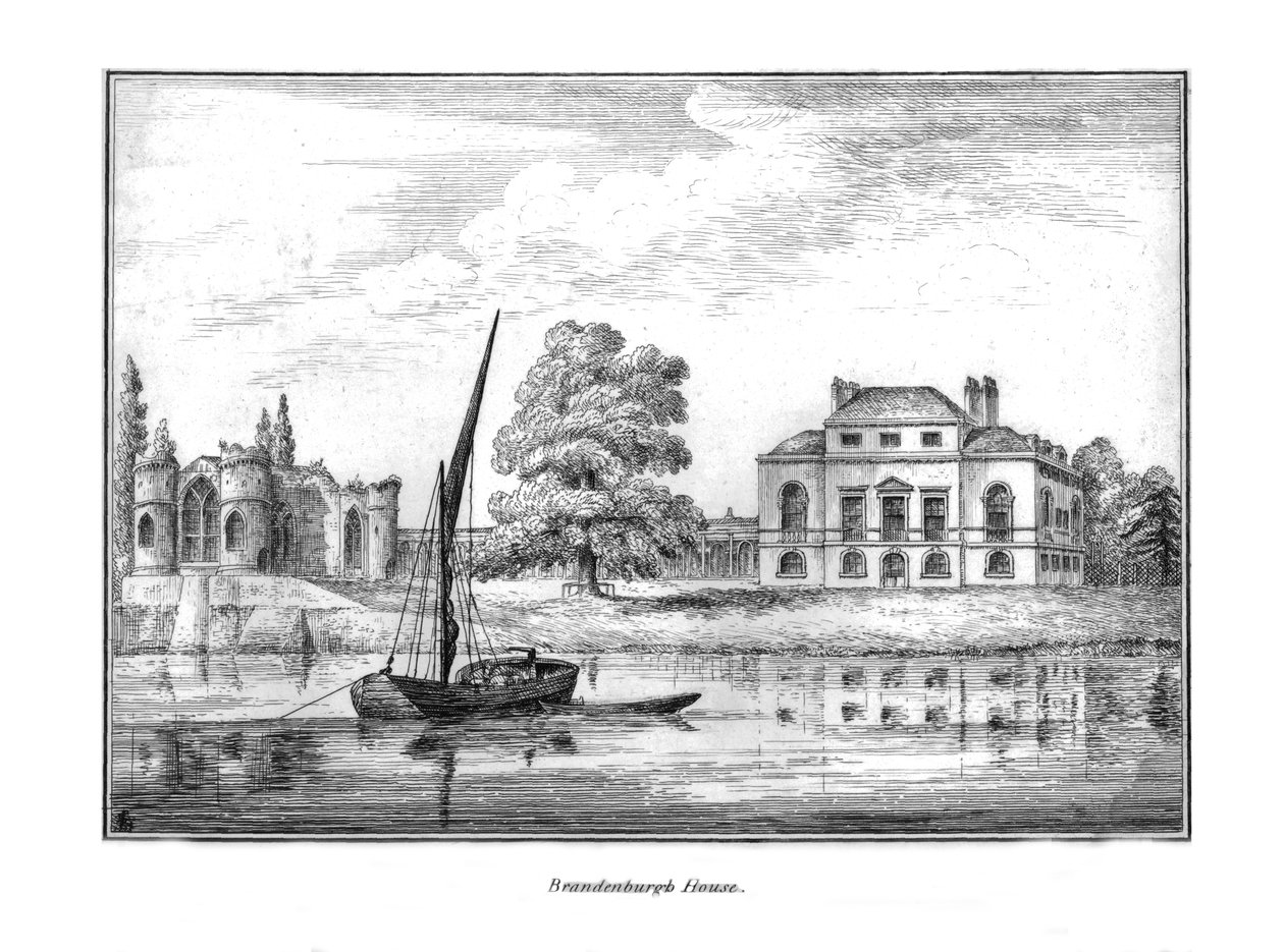 Brandenburgh House., C1790, 1795 od Unbekannt