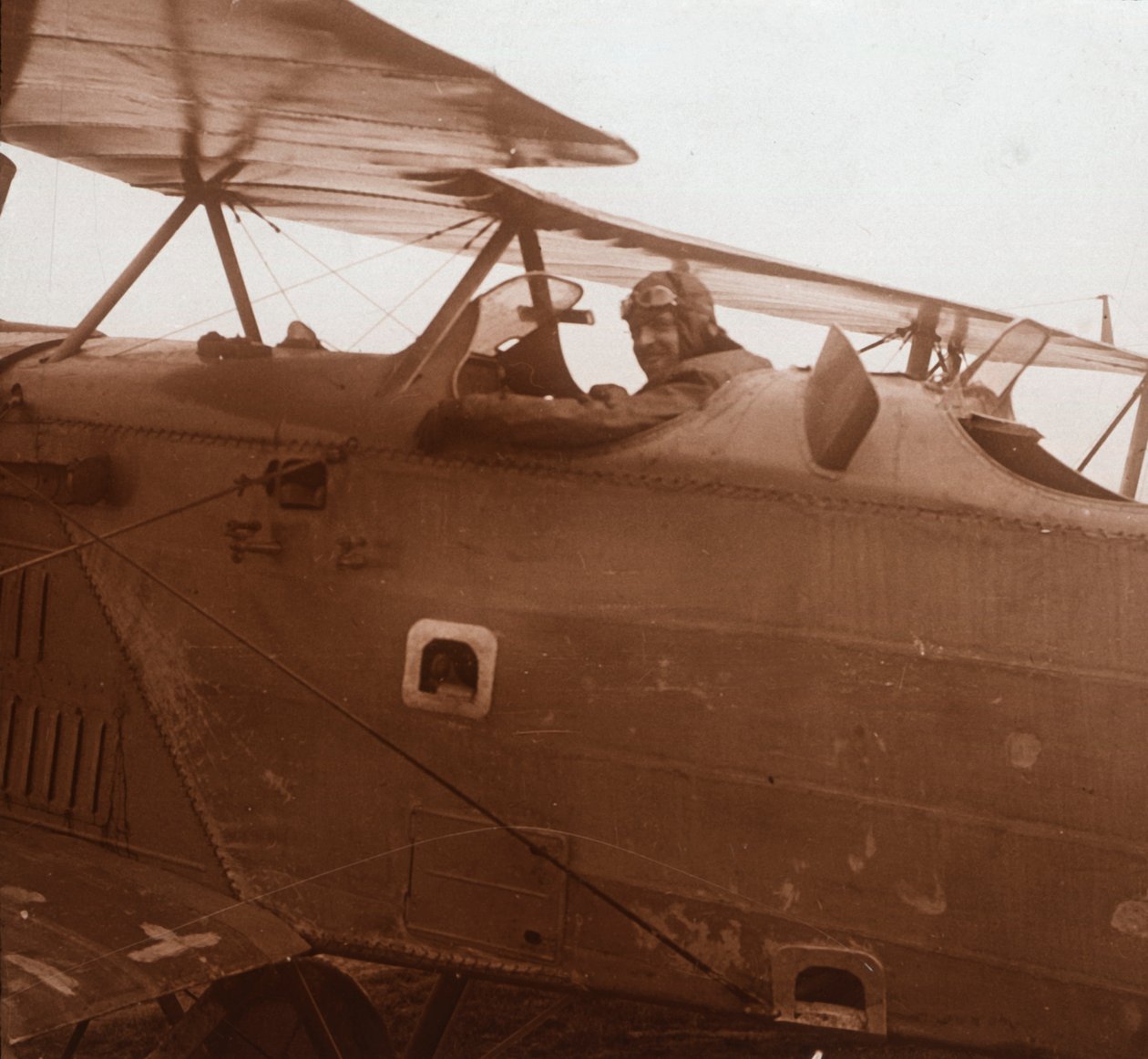 Vzlétající dvouplošník Breguet, c1914-c1918 od Unbekannt