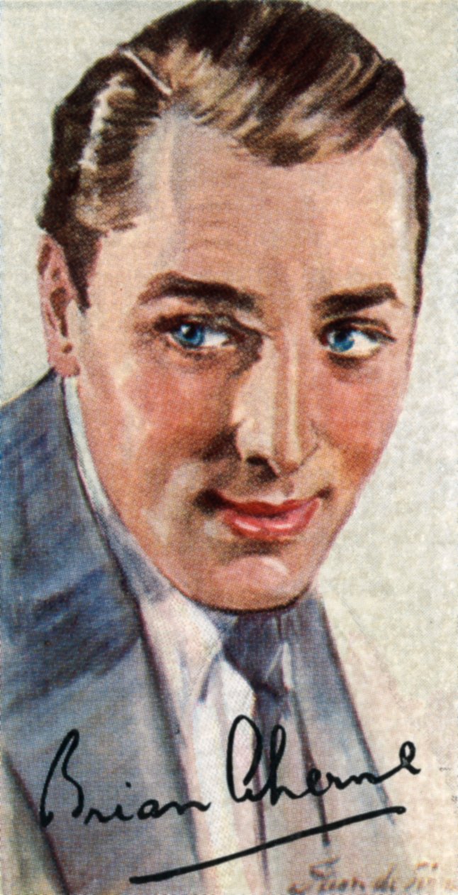 Brian Aherne, 1902-1986, anglický filmový herec, který našel úspěch v Hollywoodu, 20. od Unbekannt