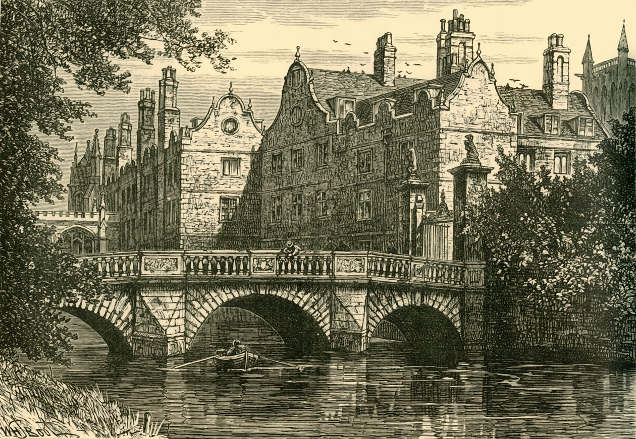Bridge, St. Johns College, 1898. od Unbekannt