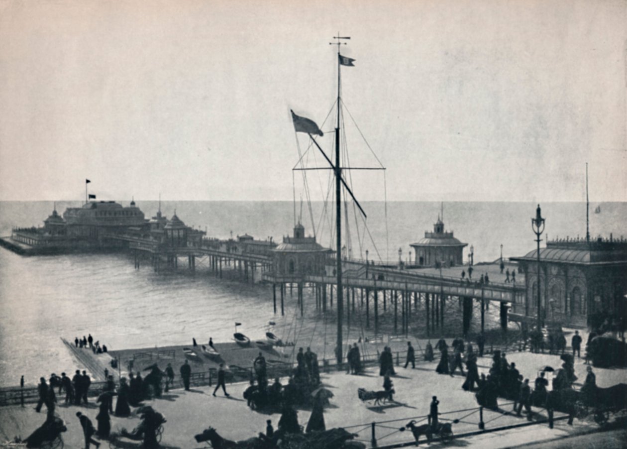 Brighton - The West Pier, 1895 od Unbekannt