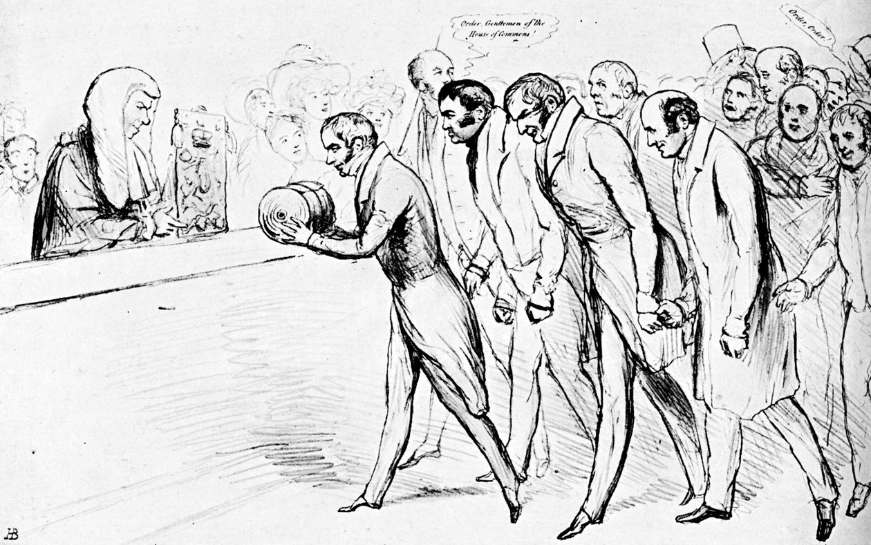 Bringing Up Our Bill, c1832 c1905 od Unbekannt