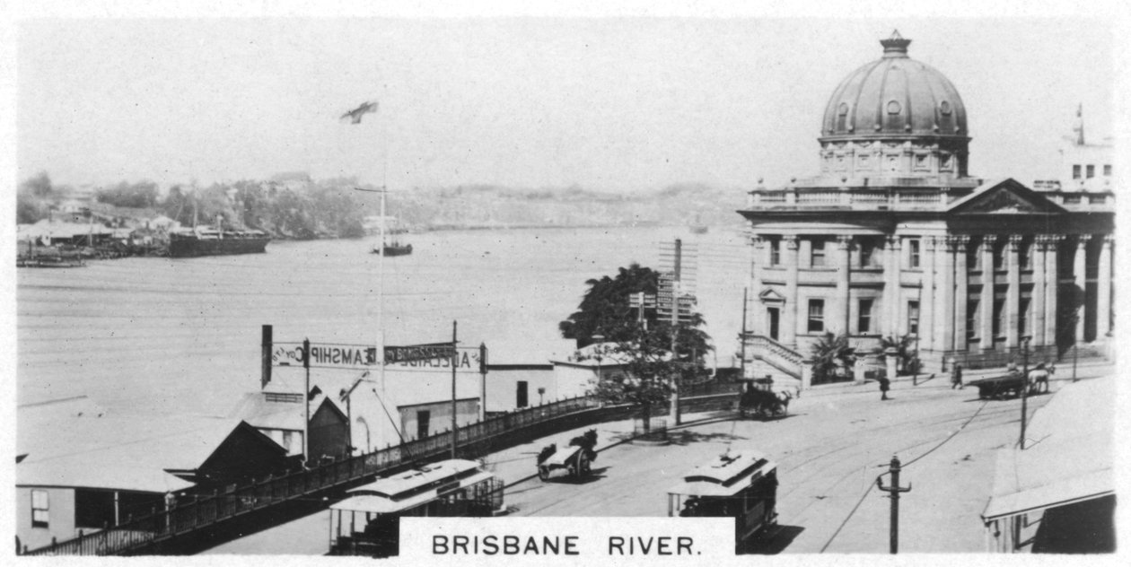 Brisbane River, Queensland, Austrálie, 1928 od Unbekannt