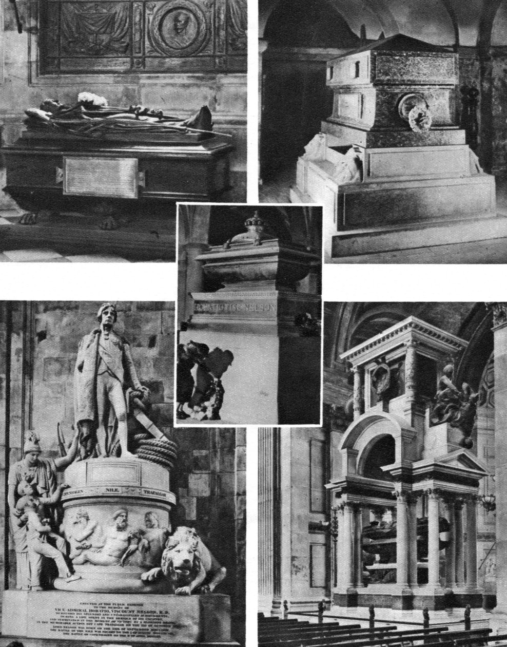 Britští slavní mrtví uctění hrobem a památníkem v katedrále St Pauls, 1926-1927 od Unbekannt