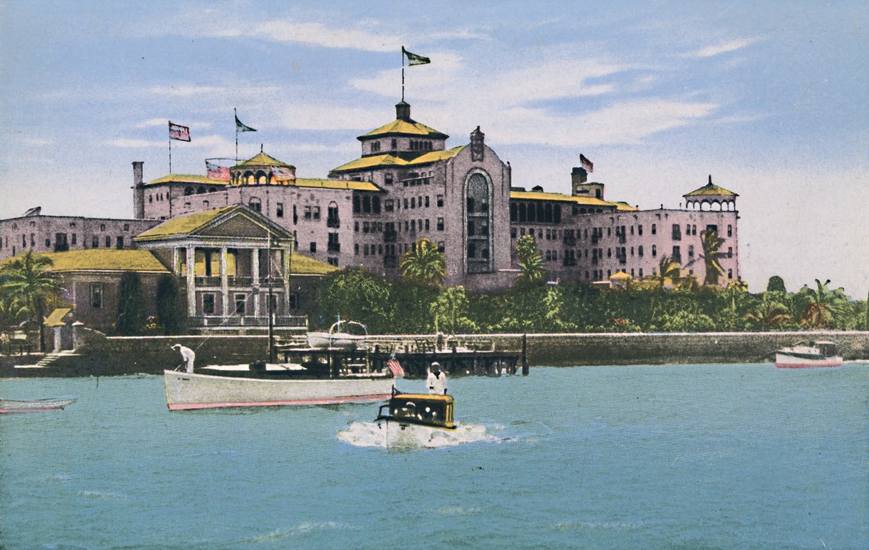 British Colonial Hotel, Nassau, Bahamy, c1910. od Unbekannt