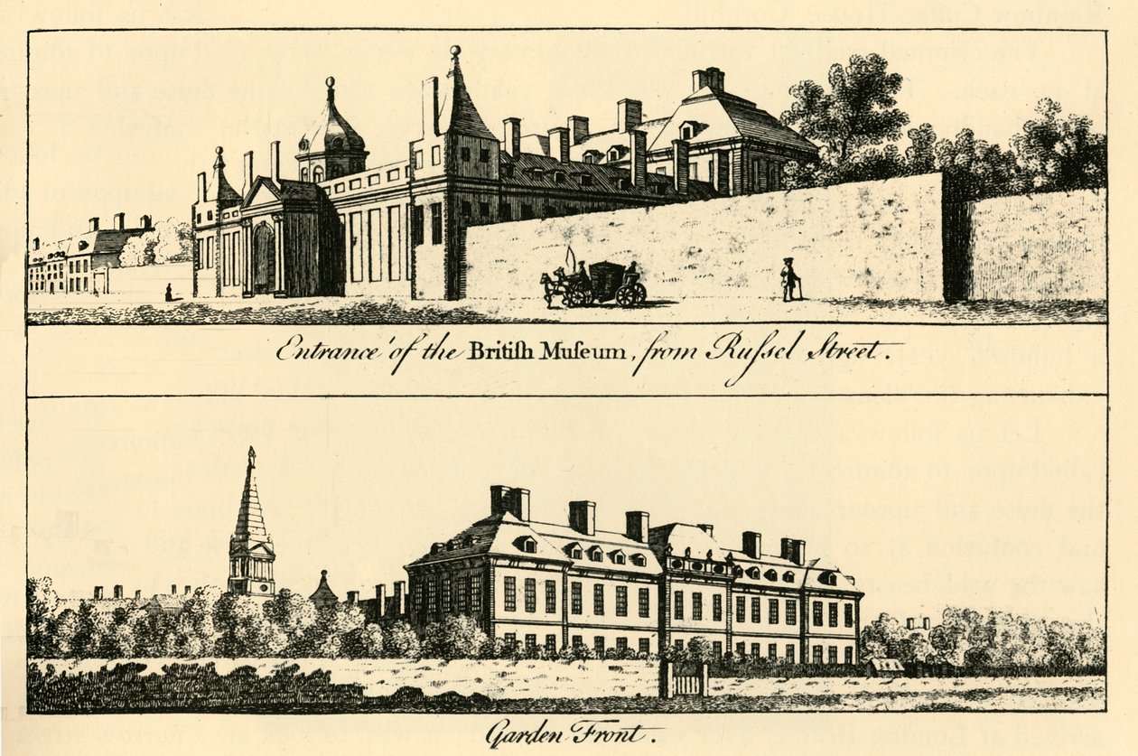 Britské muzeum, c1753-1810, 1925. od Unbekannt