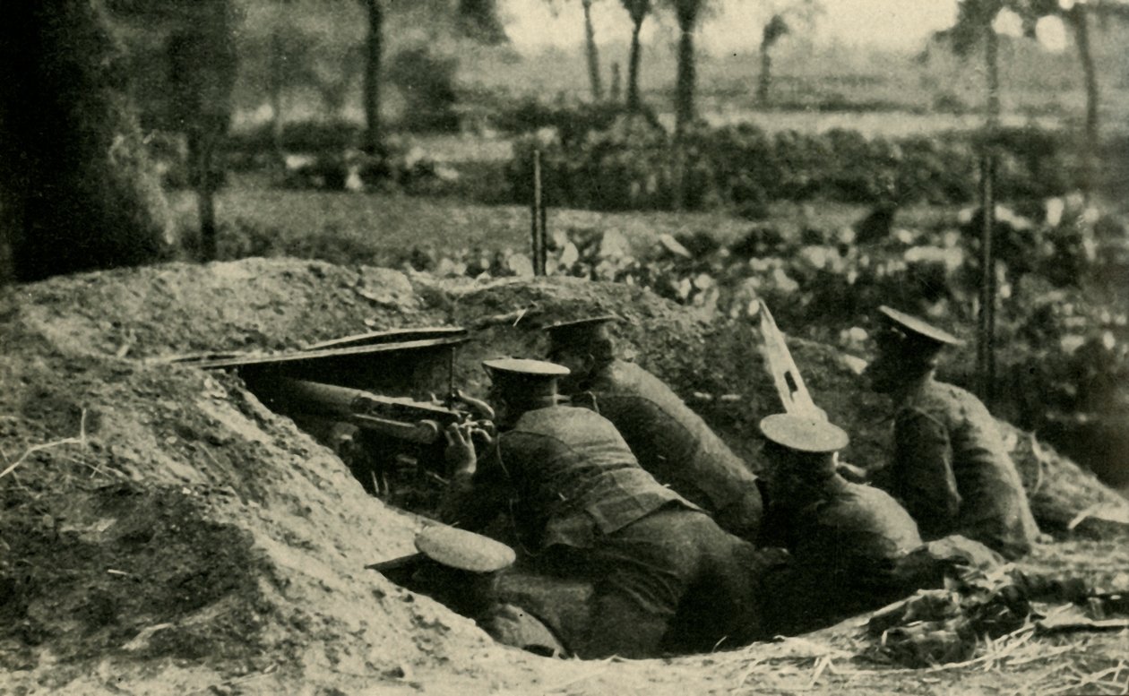 Britská námořní divize v Antverpách, Belgie, první světová válka, 1914, c1920. od Unbekannt