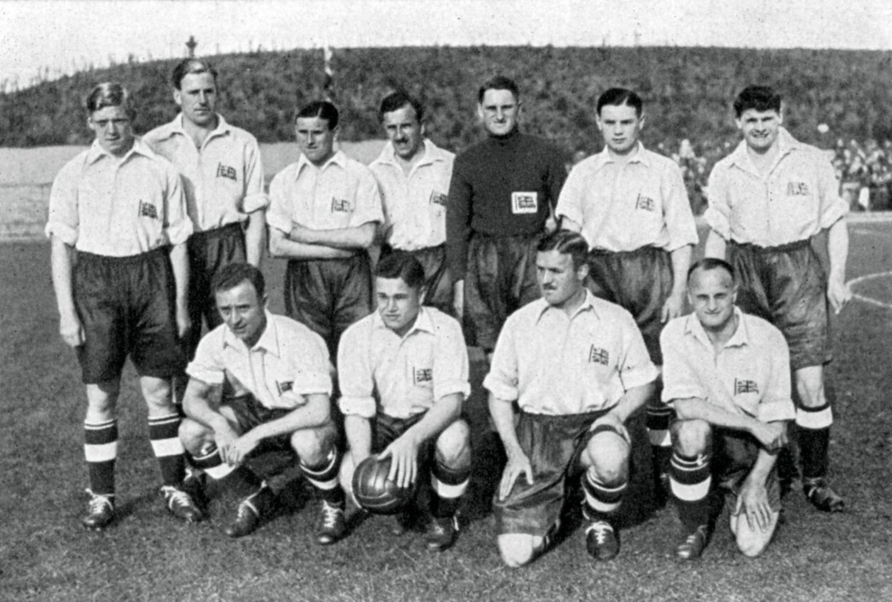 Britský olympijský fotbalový tým, olympijské hry v Berlíně, 1936 od Unbekannt