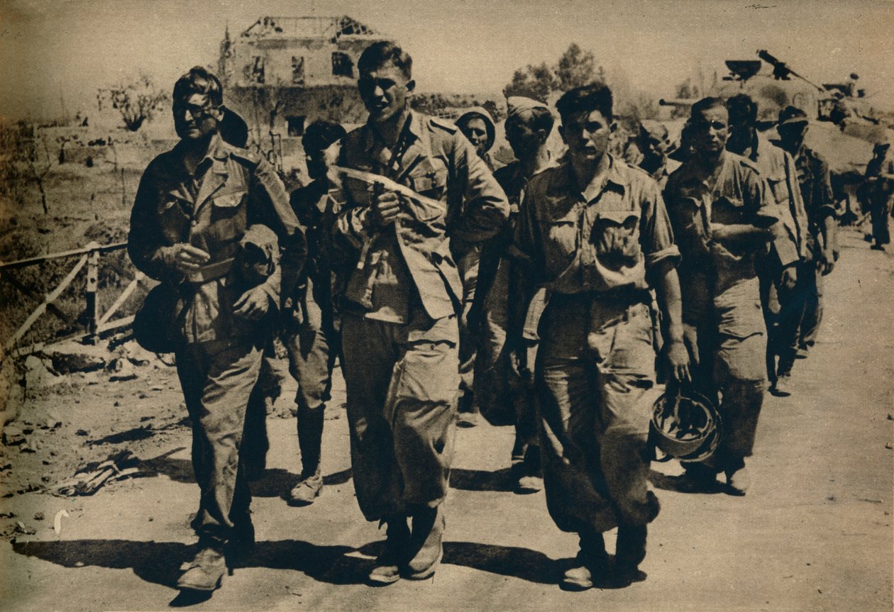 Britští výsadkáři obsadili tento most, 1943-44 od Unbekannt