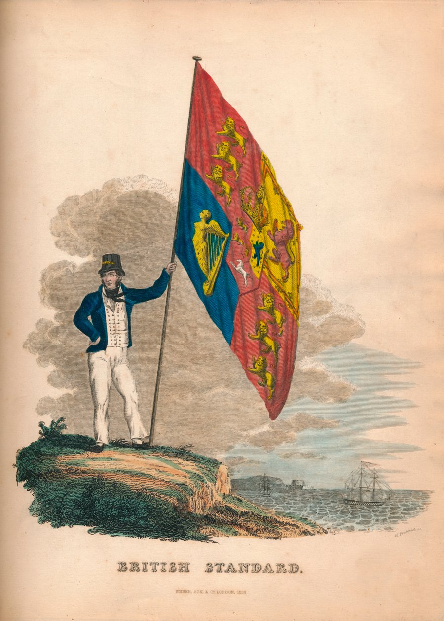 Britský standard, 1838 od Unbekannt