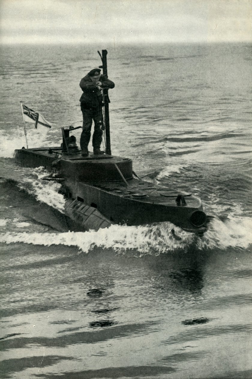 Britská ponorka X-Craft trpaslík, druhá světová válka, 1945. od Unbekannt