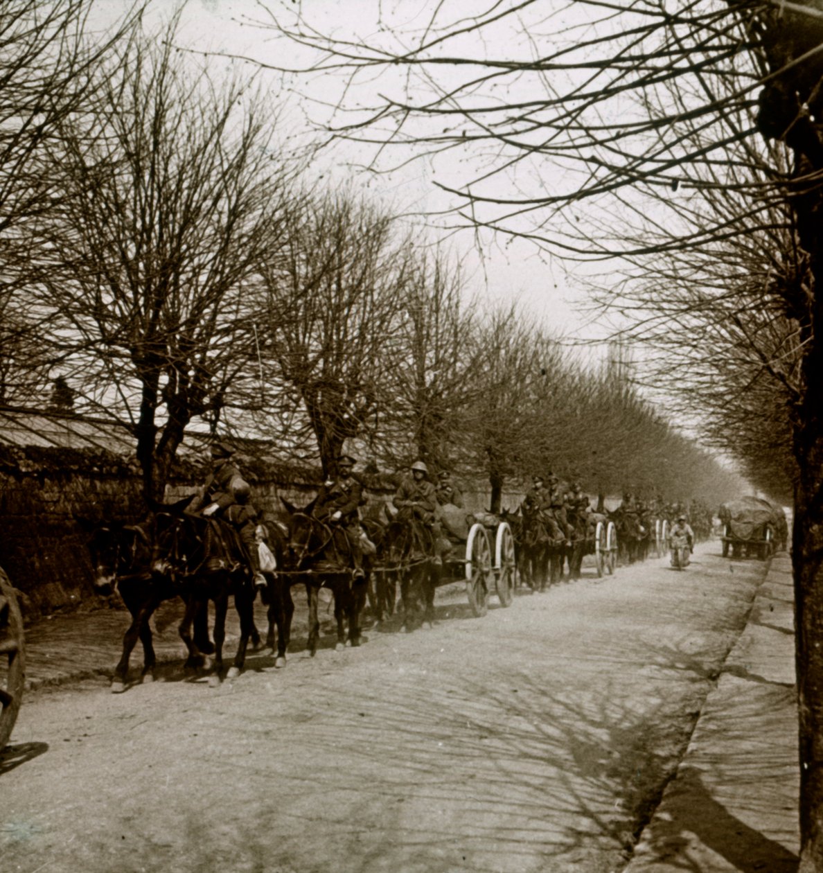 Britská armáda, Blérancourt, severní Francie, c1914-c1918 od Unbekannt