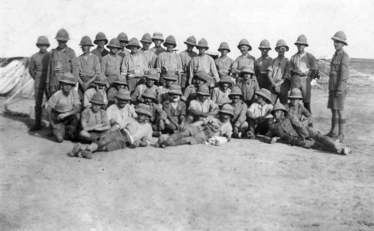 Britský armádní oddíl skupiny C, Mezopotámie, WWI, 1918 od Unbekannt