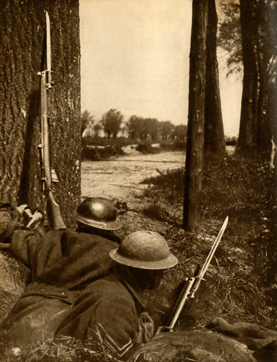 Britské jednotky na frontě, Francie, první světová válka, 1914-1918, 1933. od Unbekannt