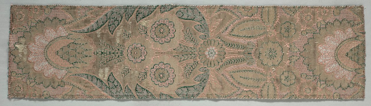 Brokátový textil, c. 1700. od Unbekannt