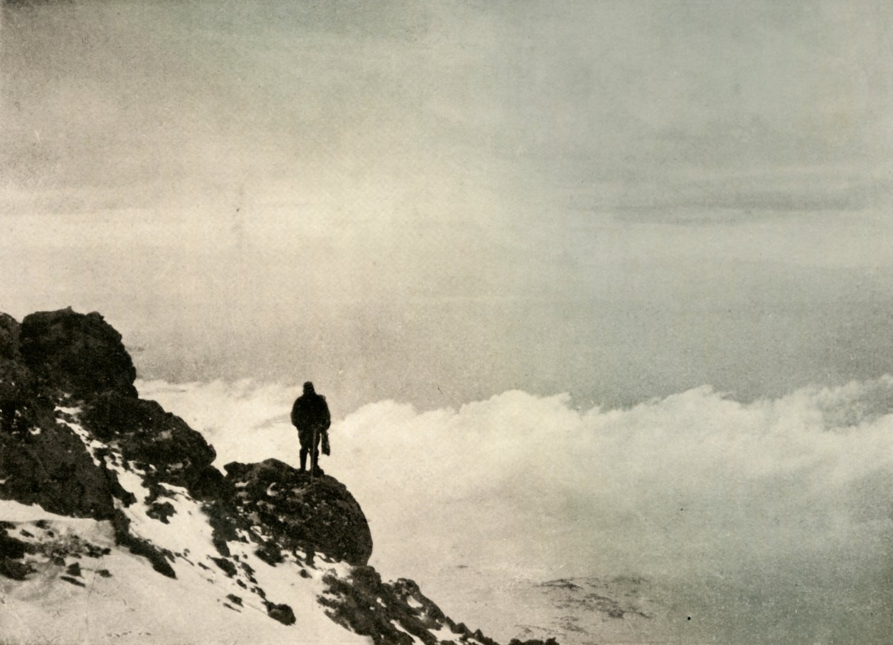 Brocklehurst při pohledu dolů z hory Erebus, 1908, 1909 od Unbekannt