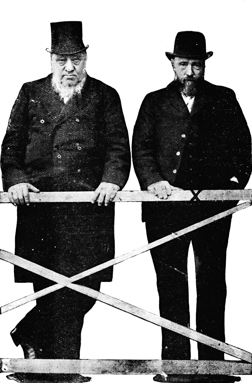 Bratr Boers v baru, 1900 od Unbekannt