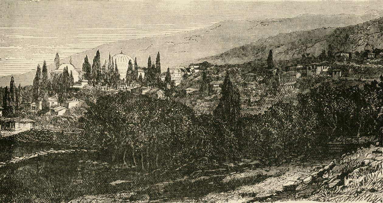 Broussa, starověké hlavní město Turecka, 1890. od Unbekannt