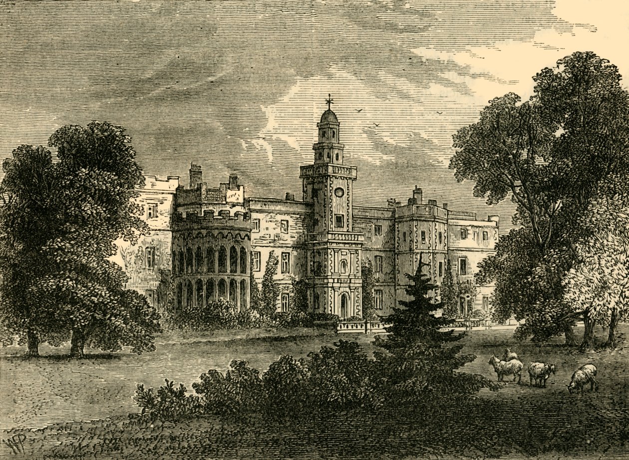 Bruce Castle, c1876. od Unbekannt
