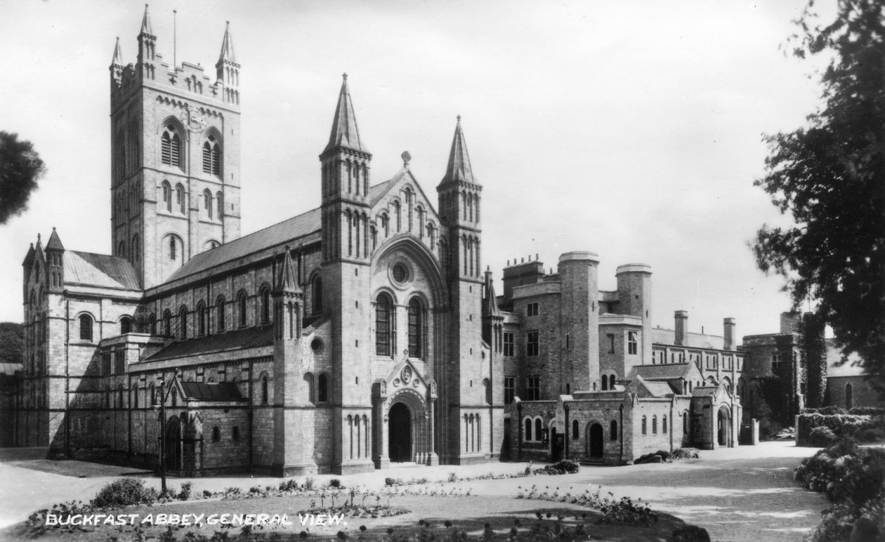Buckfast Abbey, Buckfastleigh, Devon, počátek 20. století od Unbekannt