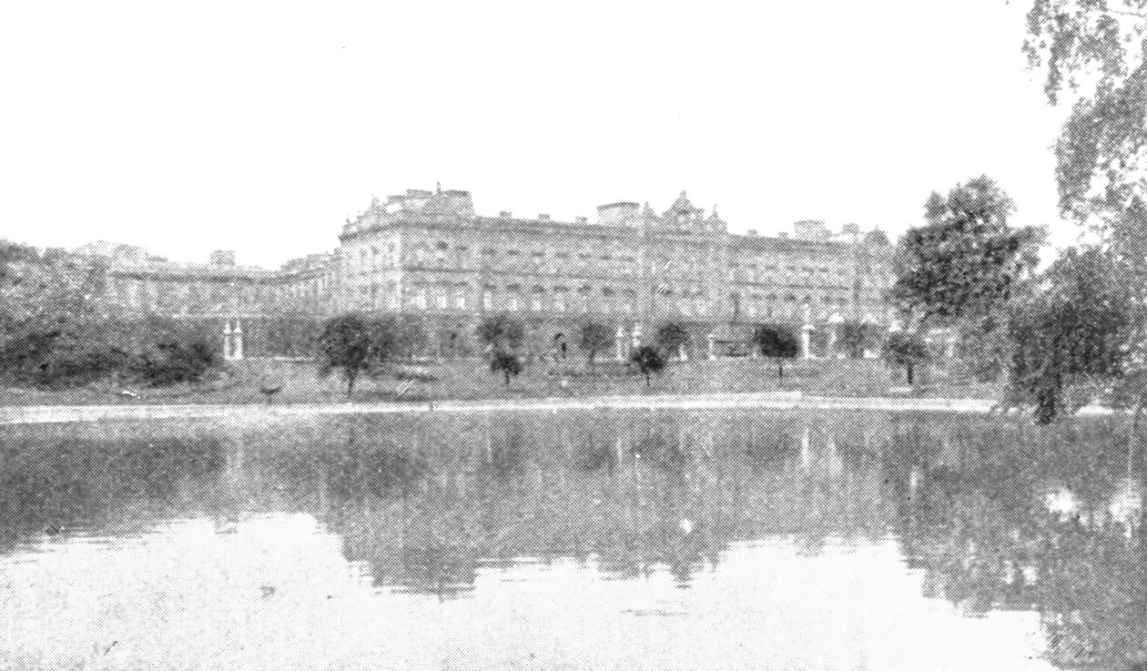 Buckinghamský palác v době Victorie, 1901. od Unbekannt