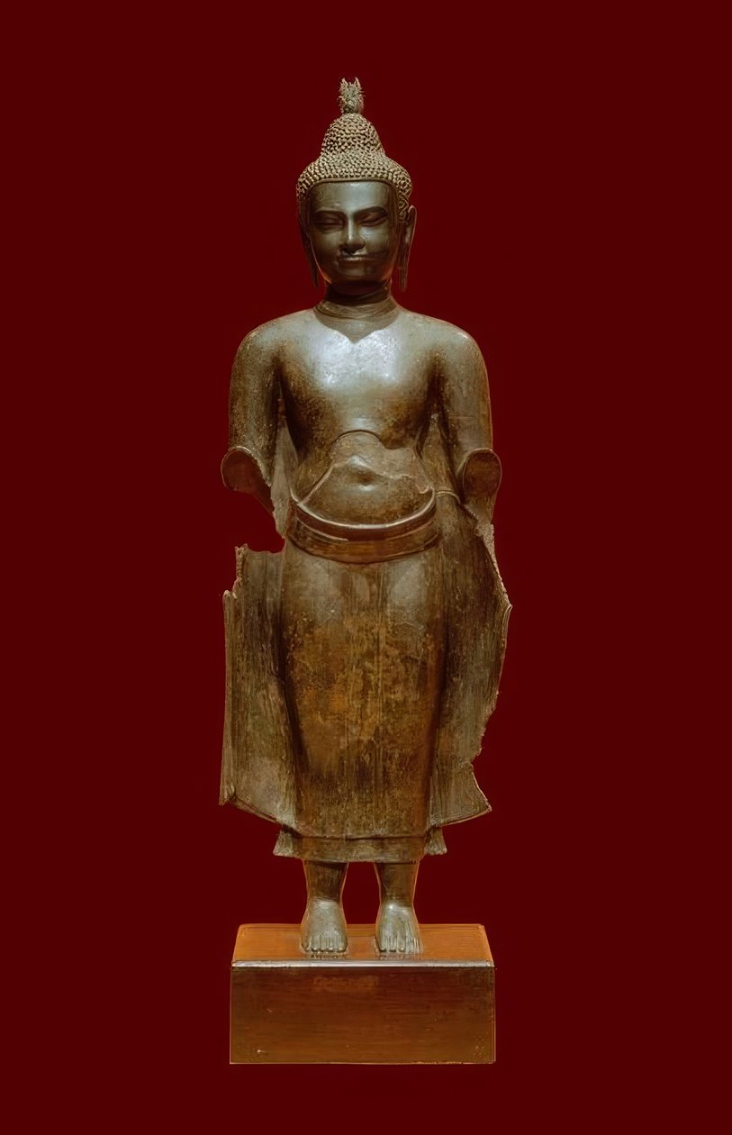 Buddha Khmer art, Kambodža, 14. ročník. od Unbekannt