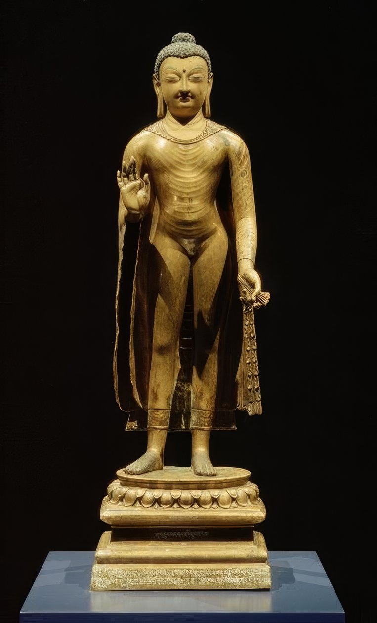 Buddha Šákjamuni / socha, 7. stol od Unbekannt