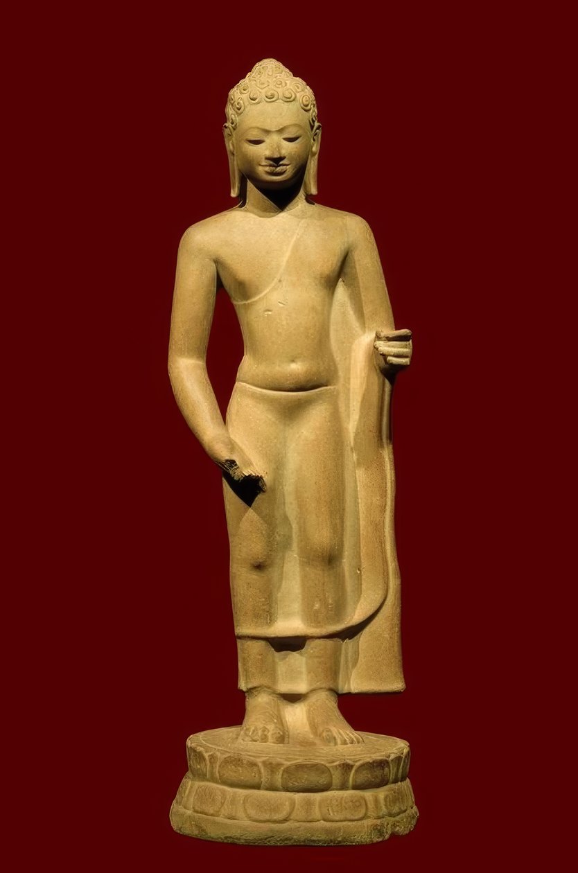 Buddha kambodžský, období před Angkorem, 7. století od Unbekannt