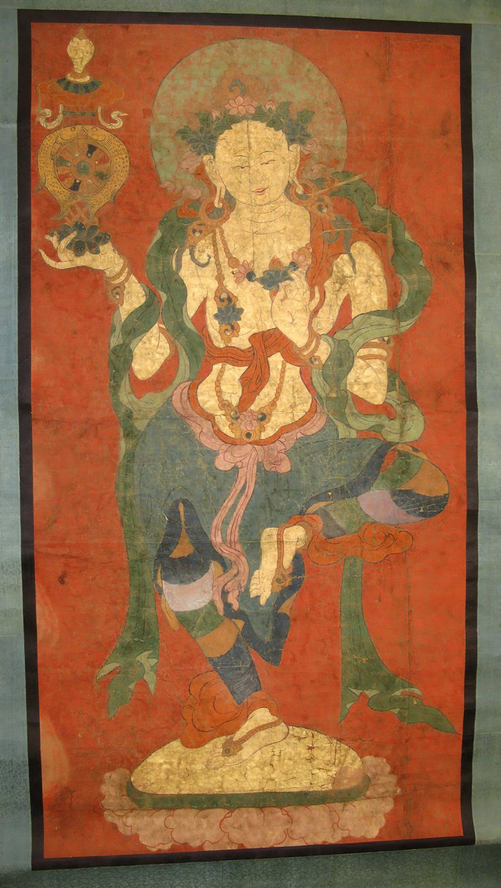 Buddhistický průvodce, možná Dákini, konec 18. století. od Unbekannt