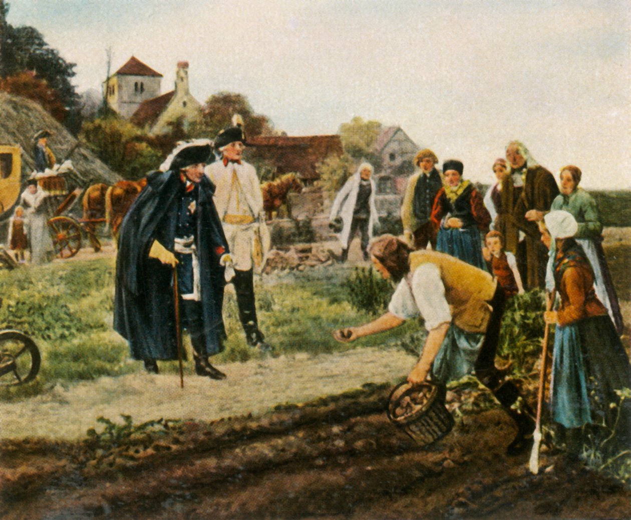 Budování země po sedmileté válce: král celkově, 1936. od Unbekannt