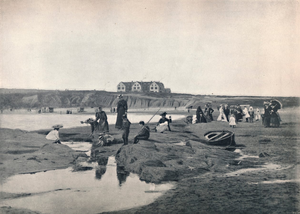 Bundoran - The East Strand, s Great Northern Hotel, 1895 od Unbekannt