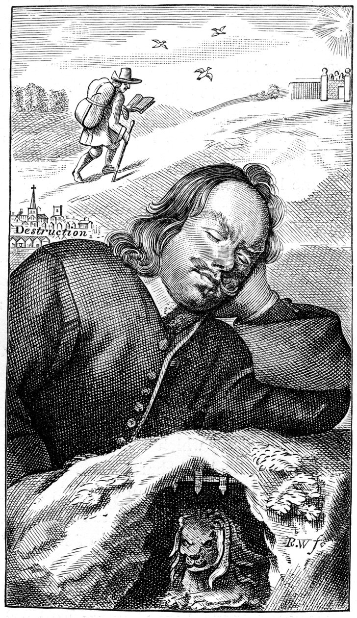 Bunyanův sen, 1680, 1893 od Unbekannt