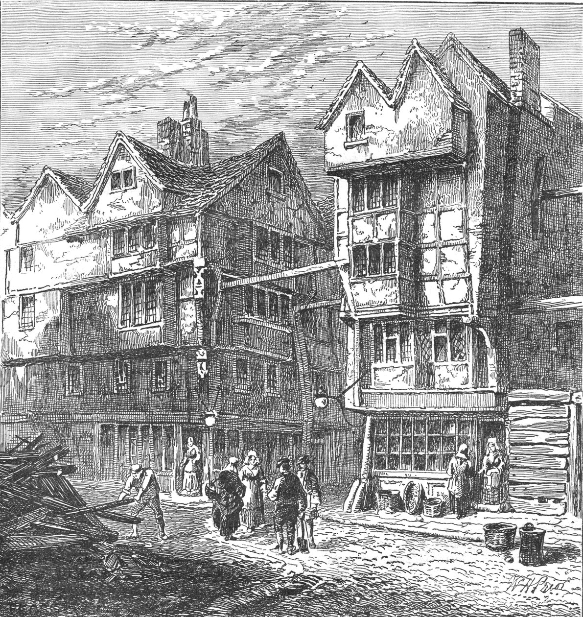 Butchers Row, 1800 1897 od Unbekannt