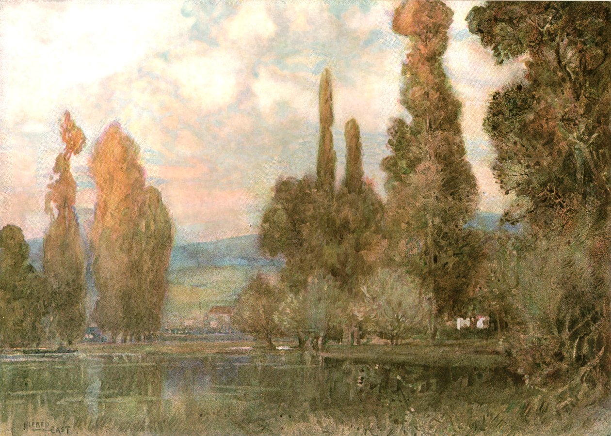 Na okraji jezera, 1902. od Unbekannt